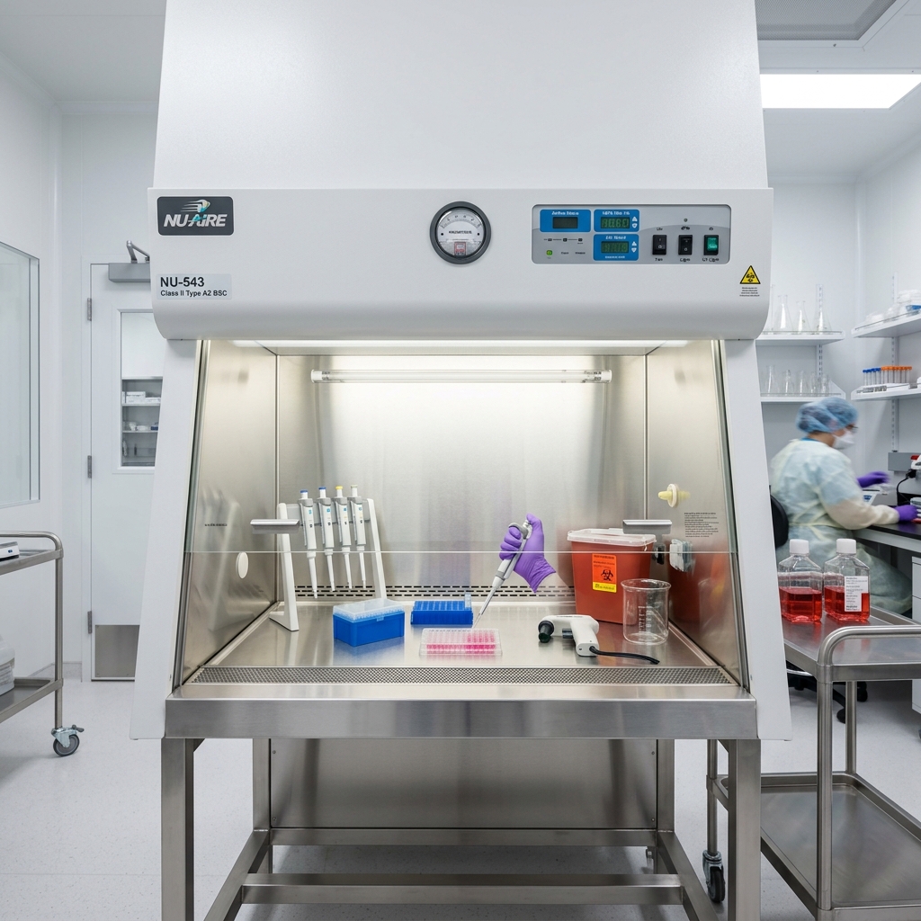 Biological safety cabinet — Class II Type A2
