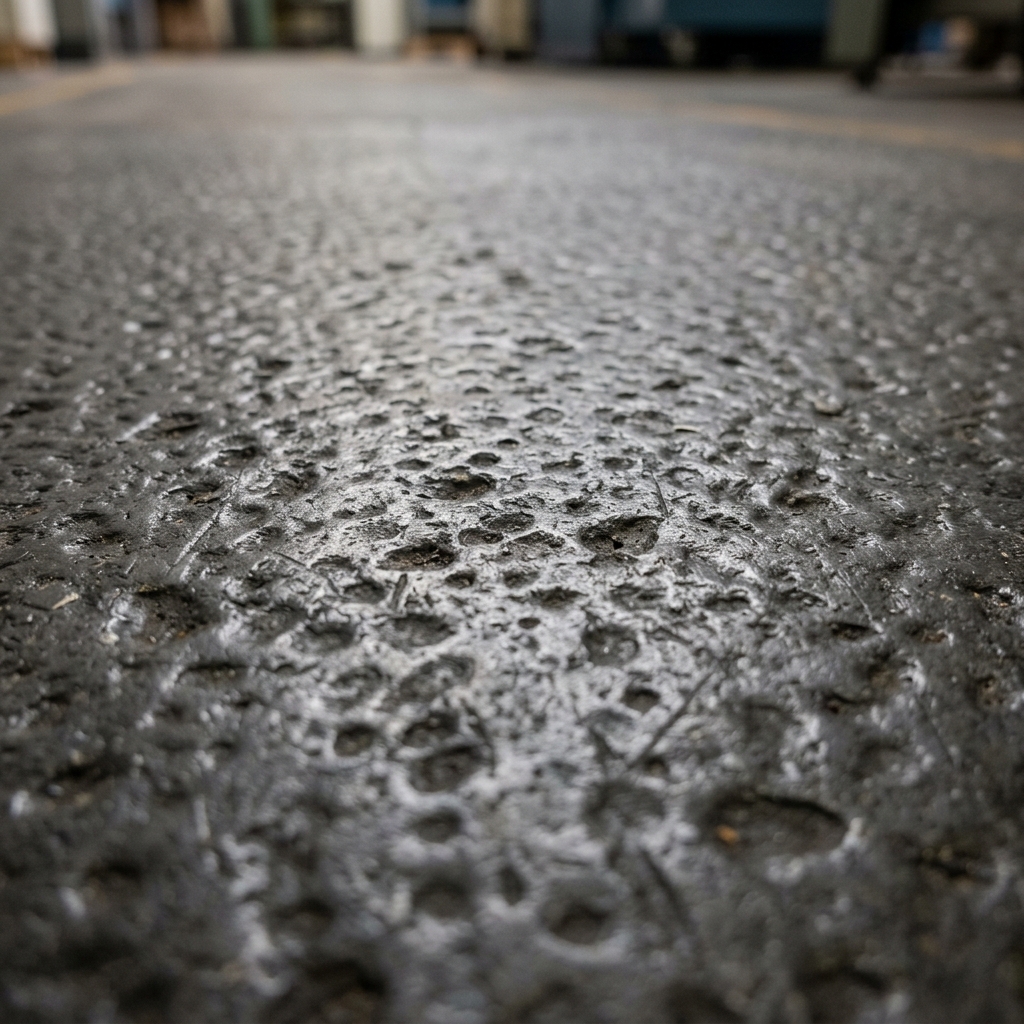 Hammered texture finish