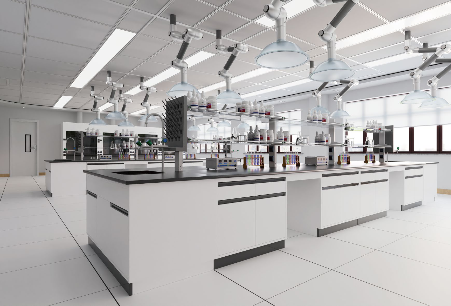 Research laboratory installation
